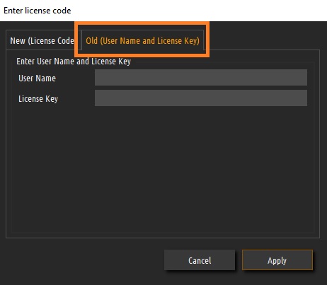 Licensing info | Test